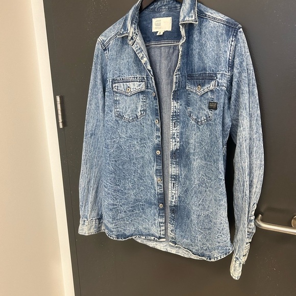 G STAR RAW L Y2K acid wash in excellent condition RARE - Picture 10 of 14